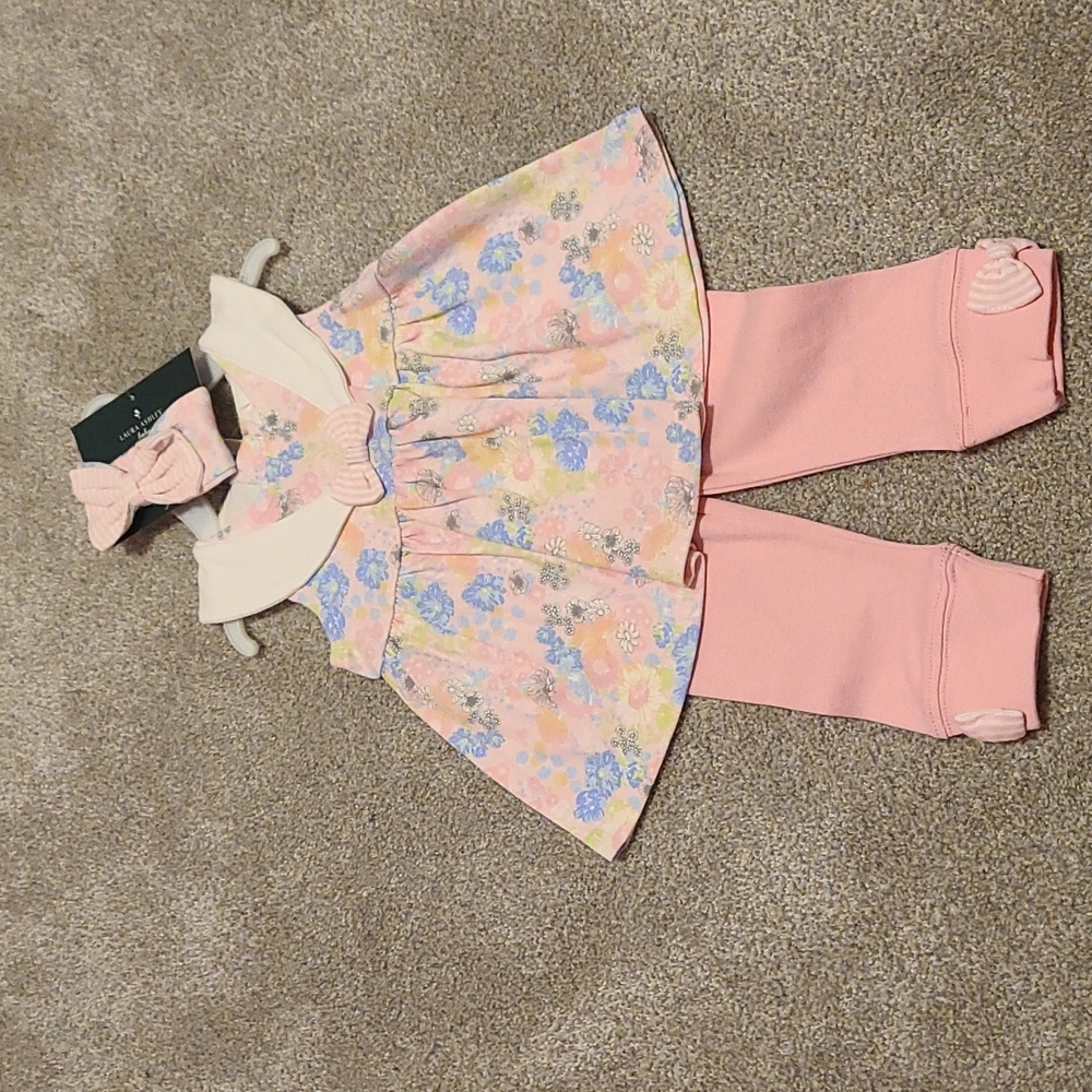 Laura Ashley Baby summer 3 piece set Size 12 months